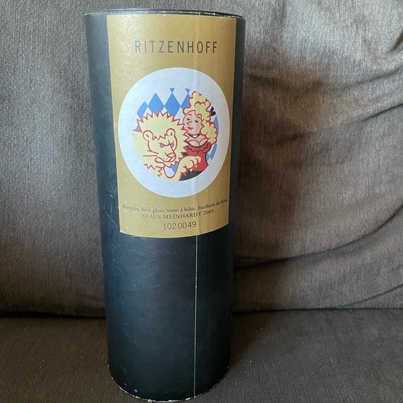 Ritzenhoff beer glasses (2)- limited edition new never used - Picture 3 of 6